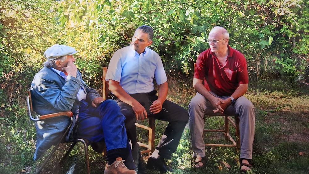 Tonino con amici a Ca' Fanchi