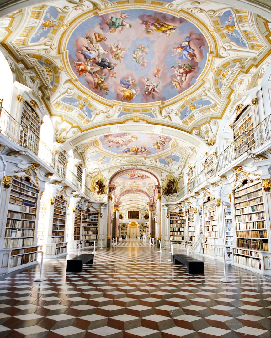 LIBRERIA ABBAZIA DI ADMONT - LA BELLA E LA BESTIA.