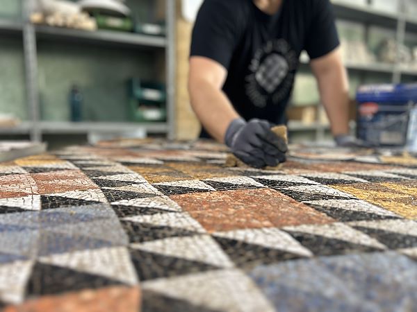 Il mosaico del mondo nasce a Spilimbergo